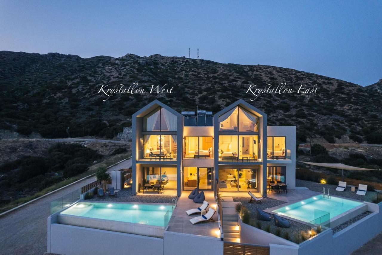 Krystallon Villas Palaiochora Ngoại thất bức ảnh